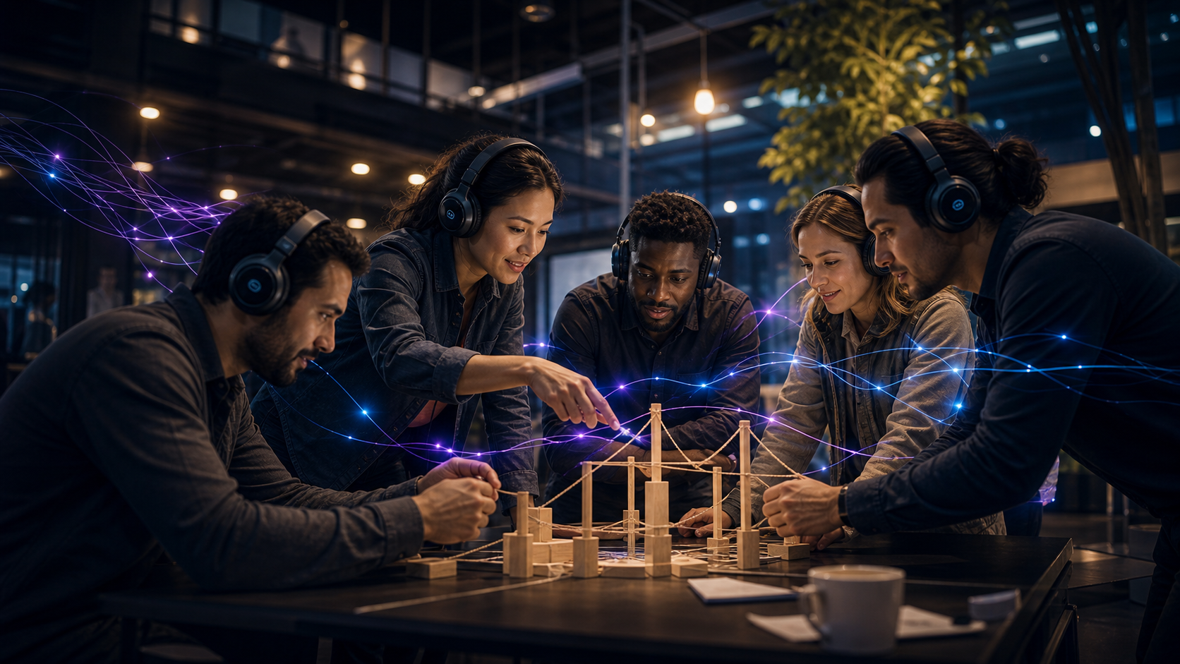 Strengthen collaboration with immersive challenges and shared discovery.